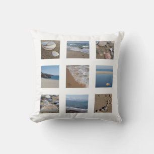 Beach Cushion Beach Lovers Throw Pillow