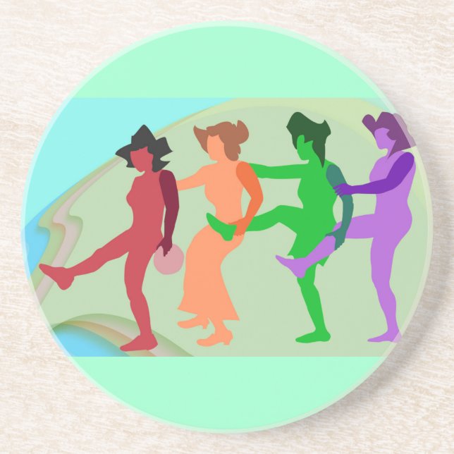 Beach Dance Coaster (Front)