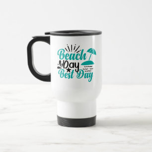 Beach Day Best Day-68634 Travel Mug