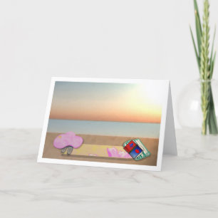 Beach day LeeMarie's creative design card