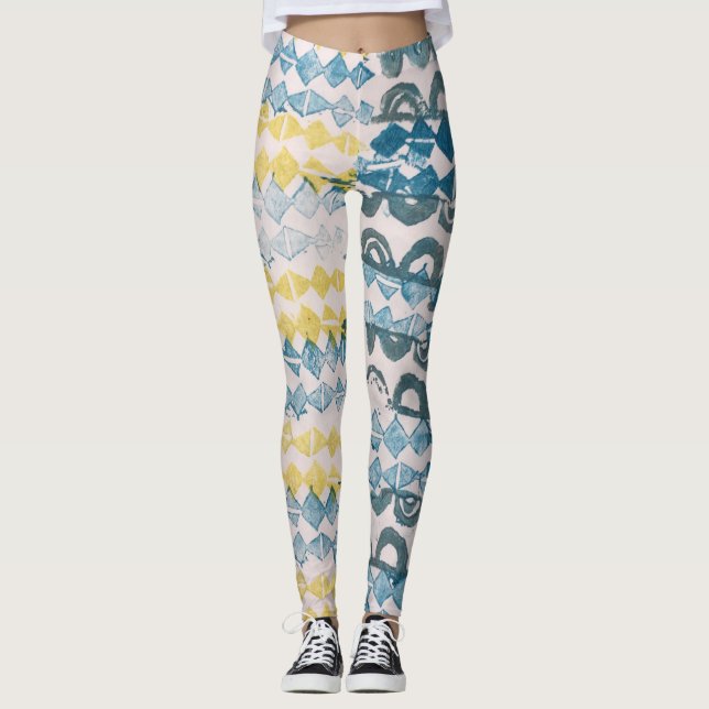 Beach Day Tapa Leggings (Front)