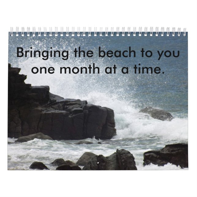 Beach Days Calendar (Cover)
