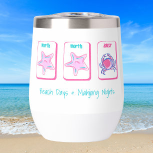 Beach Days & Mahjong Nights Personalized Coastal