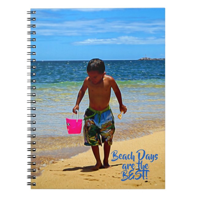 Beach Days Notebook (Front)