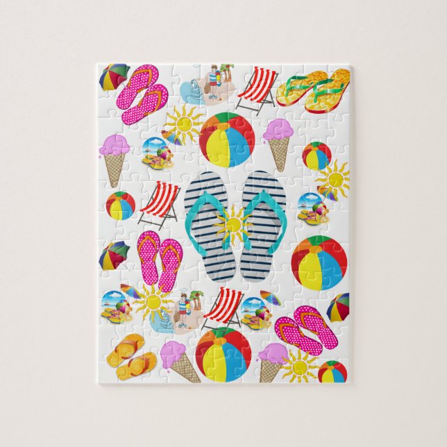 Beach Decorative Jigsaw Puzzle (Vertical)