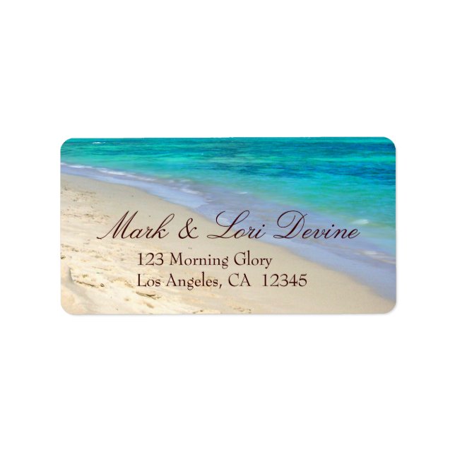 Beach Designer labels (Front)