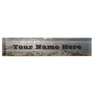 Beach Desk Name Plate