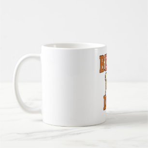 Beach Dog Vintage Engraving Graphic Design_1 Coffee Mug