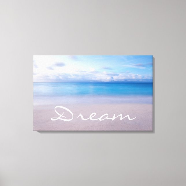 Beach Dream Wall Canvas (Front)