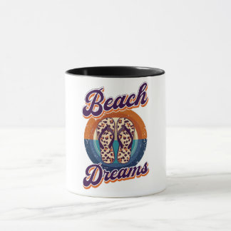 beach dreamer mug