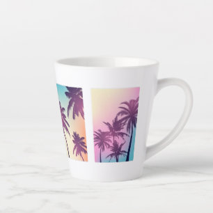 Beach dreaming Latte Mug