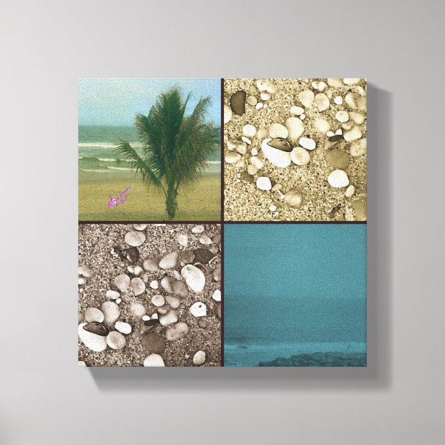 Beach Dreams Premium Wrapped Canvas (Front)