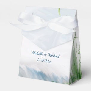 Beach Dune Romance Wedding Favor Box