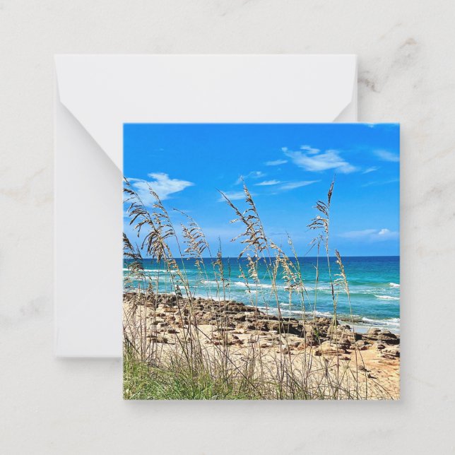 Beach Dunes mini notecard set (Front)