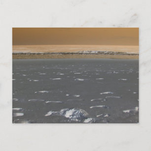 Beach during Solar Eclipse Postcard