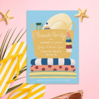 Beach Essentials Summer Beach Party