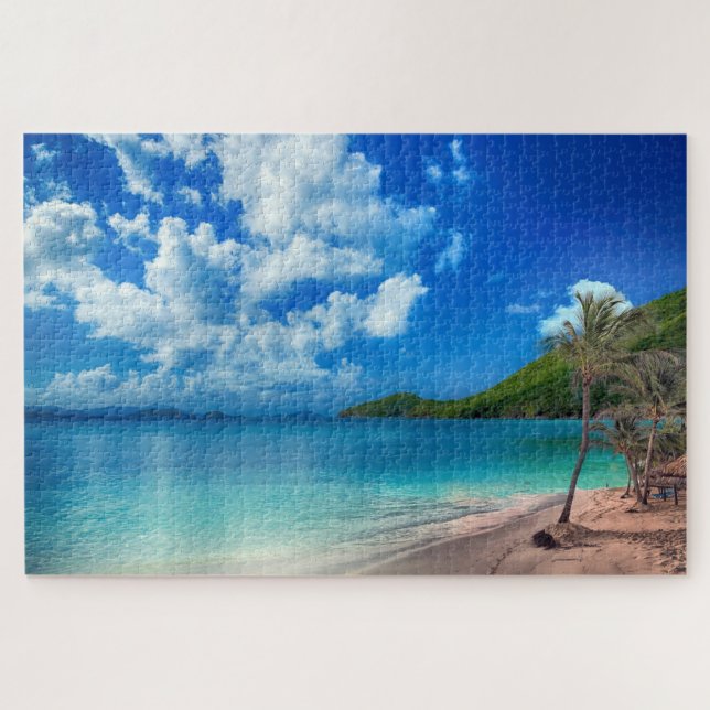 Beach - Exotic Jigsaw Puzzle (Horizontal)