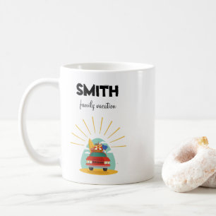 Beach Family Vacation Souvenir Coffee Mug