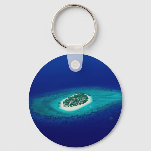 Beach Fiji Islands Keychain (Front)