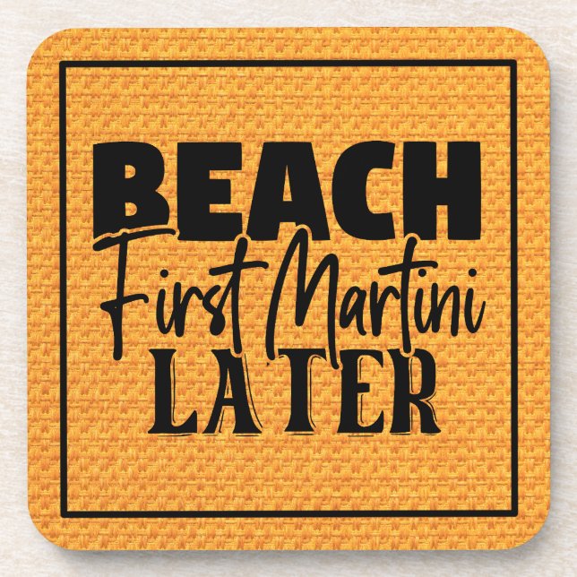 Beach First Martini Later-76545 Coaster (Front)
