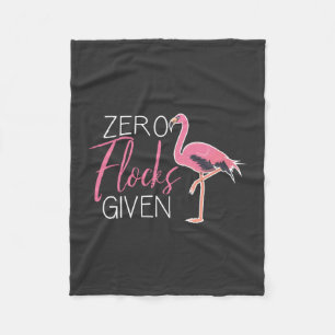 Beach Flamingo Summer Fleece Blanket