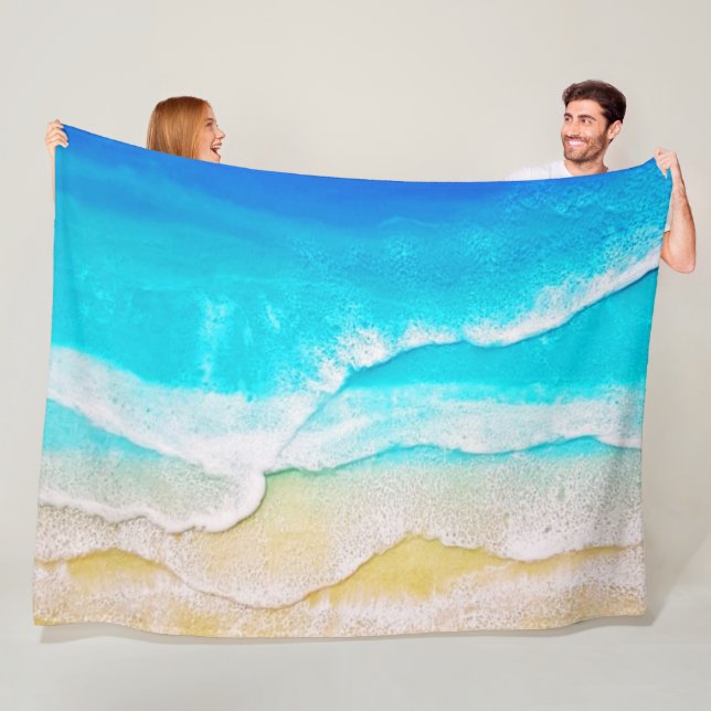 Beach Fleece Blanket (In Situ)