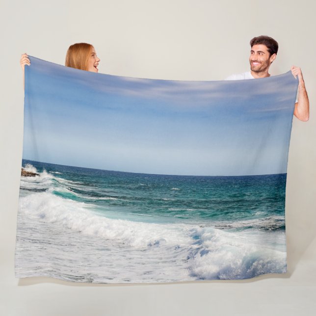 Beach Fleece Blanket (In Situ)