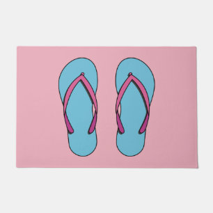 Beach Flip Flops Doormat
