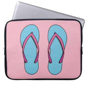 Beach Flip Flops Laptop Sleeve