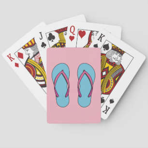 Beach Flip Flops Playing Cards