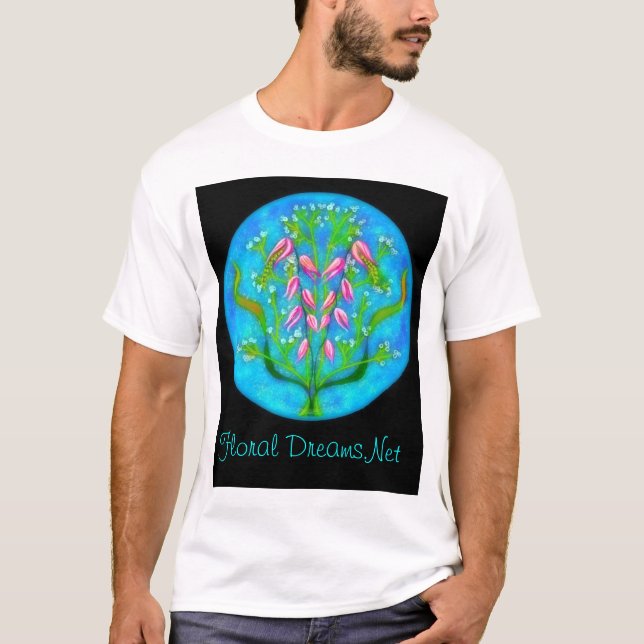 Beach Flowers T-Shirt (Front)