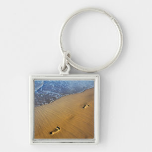 Beach Footsteps Keychain