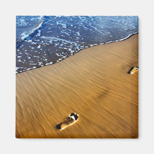Beach Footsteps Magnet