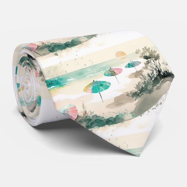 Beach Fun Tie (Rolled)