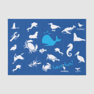 Beach Fun Tissue Paper