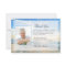Beach Funeral Thank You Card | Memorial Card