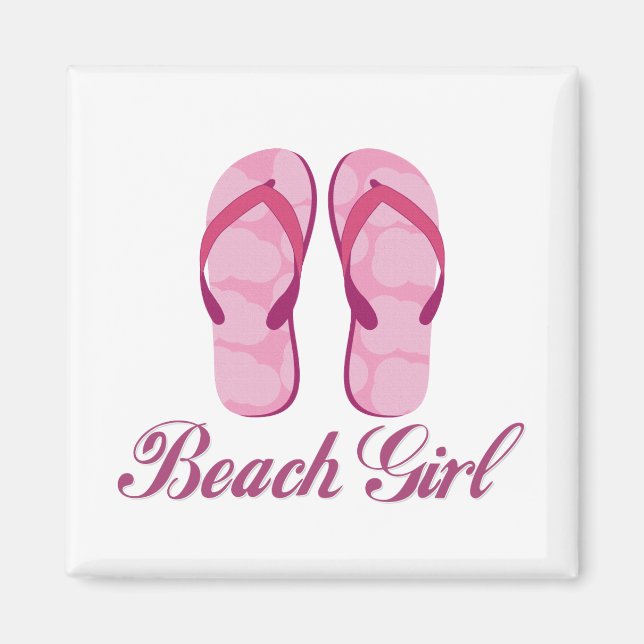 Beach Girl Magnet (Front)