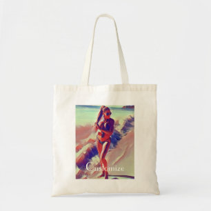 Beach Girl Thunder_Cove Tote Bag