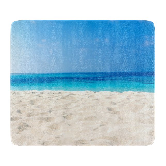 Beach Glass Cutting Board (Front)