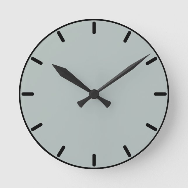 Beach Glass Wall Clock (Front)