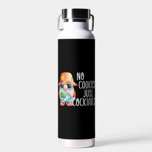 Beach Gnome No Cookies Tropical Water Bottle