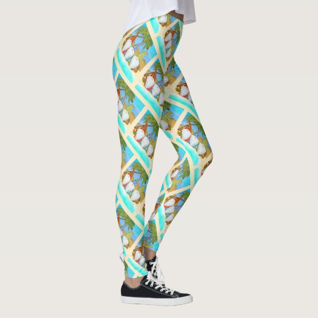 BEACH GNOMES    LEGGINGS (Right)