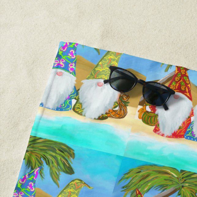 BEACH GNOMES      TOWEL (In Situ)