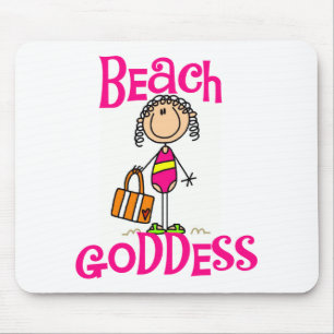 Beach Goddess Tshirts and Gifts Mouse Pad