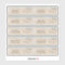 Beach Guests Name and Address Wedding Label