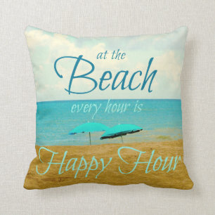 BEACH HAPPY HOUR PILLOW