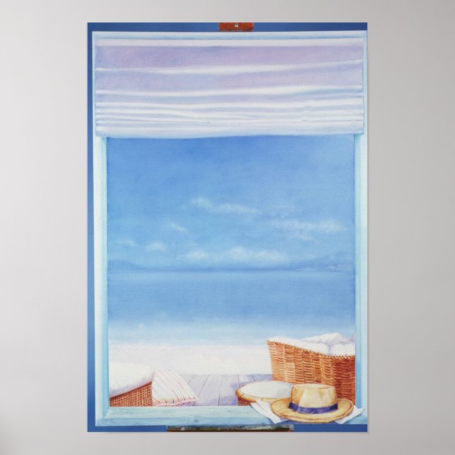 Beach Hat Poster (Front)