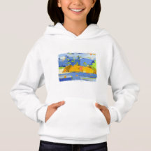 Beach Haven Freeman Island Kids Hoodie