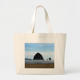 beach haze large tote bag