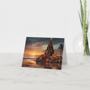 Beach Holiday Card